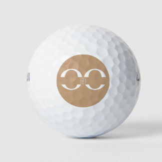 Geschäftslogo auf Golfbällen im Custom-Design Golfball