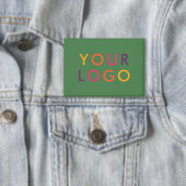 Geschäftslogo-Branding-Vorlage Grün Button (Insitu)