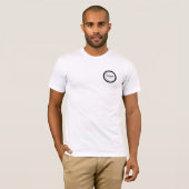 Geschäftslogo Firmenlogo Mitarbeiter T-Shirt (Vorne ganz)
