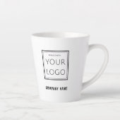 Geschäftslogo Firmenname Markenwerbung   Milchtasse (Rechts)