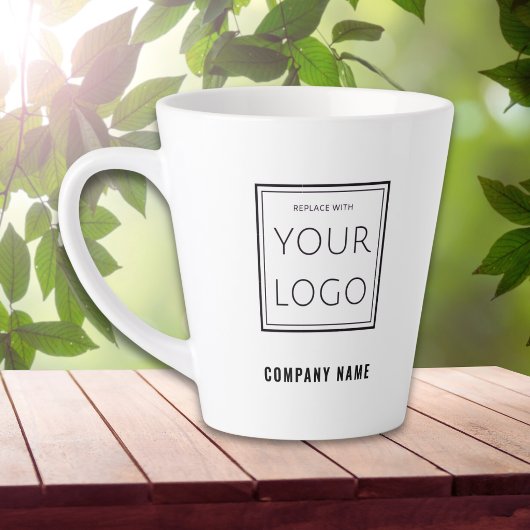 Geschäftslogo Firmenname Markenwerbung   Milchtasse