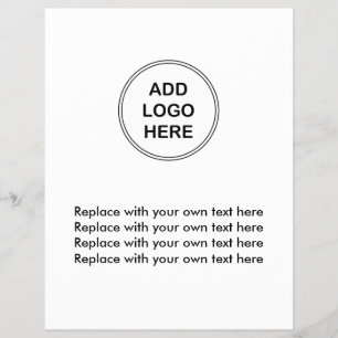 Geschäftslogo Flyer Vorlage