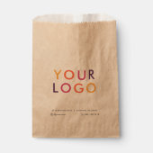 Geschäftslogo Günstige Tasche Geschenktütchen (Vorderseite)