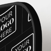 Geschäftslogo hier elegant pickleball schläger (Linke Seite)