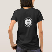 Geschäftslogo individuell T-Shirt (Rückseite)