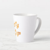 Geschäftslogo-Markenfarbe Milchtasse (Rechte Ecke)