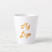 Geschäftslogo-Markenfarbe Milchtasse (Vorderseite)