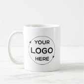 Geschäftslogo Markenpromotion Kaffeetasse (Links)