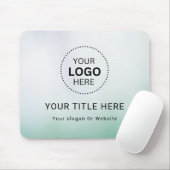 Geschäftslogo-Mauspad Mousepad (Mit Mouse)