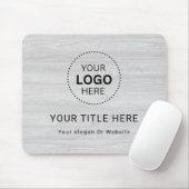 Geschäftslogo-Mauspad Mousepad (Mit Mouse)