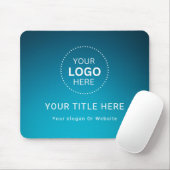 Geschäftslogo-Mauspad Mousepad (Mit Mouse)