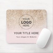 Geschäftslogo-Mauspad Mousepad (Mit Mouse)