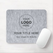 Geschäftslogo-Mauspad Mousepad (Mit Mouse)