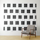 Geschäftslogo Messerückwände  Wandteppich (Beispiel (Horizontal))