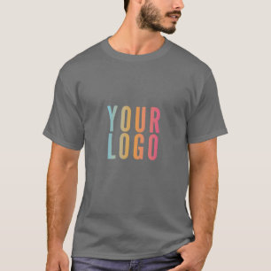 Geschäftslogo Minimalistische Unternehmenswerbung T-Shirt