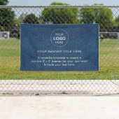 Geschäftslogo mit professionellem 5' Banner (Insitu)