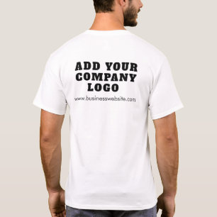 Geschäftslogo Mitarbeiter Event Matching Custom T-Shirt