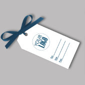 Geschäftslogo Modernes QR-Code-Preisschild Geschenkanhänger