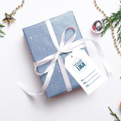 Geschäftslogo Modernes QR-Code-Preisschild Geschenkanhänger