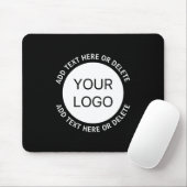 Geschäftslogo oder ein beliebiges Bild & bearbeitb Mousepad (Mit Mouse)