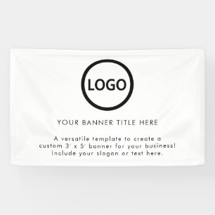 Geschäftslogo professionell stilvoll trendy banner