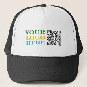 Geschäftslogo & QR-Code-Marketing Truckerkappe