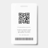 Geschäftslogo QR-Code Registrierte Pflegefachfrau/ Ausweis (Rückseite)
