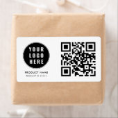 Geschäftslogo QR-Code-Scan hier Einfach (Insitu)