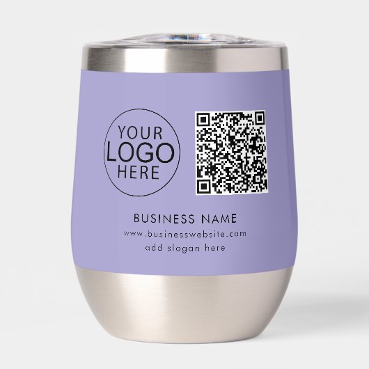 Geschäftslogo QR Code Unternehmenswerbung (Vorderseite)