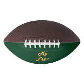 Geschäftslogo smaraggrün football (Vorderseite)