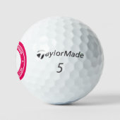 Geschäftslogo-Text-Branding-Vorlage Golfbälle (Logo)