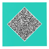Geschäftslogo-Text-QR-Code-Promotion-Würfel Beispi Würfel (Rechts)