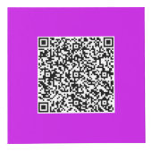 Geschäftslogo und QR-Code Werbe-Würfel Beispiel Würfel (Rechts)