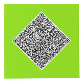Geschäftslogo und QR-Code Werbe-Würfel Beispiel Würfel (Rechts)
