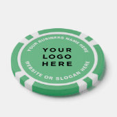 Geschäftslogo und Text Einfach Professionell Pokerchips (Einzeln)