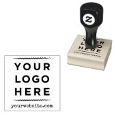 Geschäftslogo und Website Custom Grunge Gummistempel (Stempel)