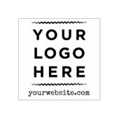 Geschäftslogo und Website Custom Grunge Gummistempel (Prägung)