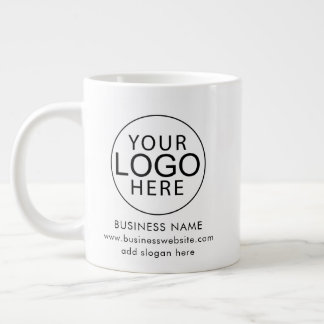 Geschäftslogo Unternehmenswerbeartikel Maßgeschnei Jumbo-Tasse