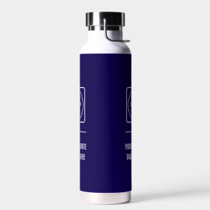 Geschäftslogo-Website-Custom-Branding-Promotion Trinkflasche