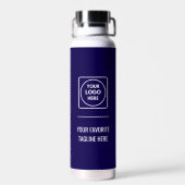 Geschäftslogo-Website-Custom-Branding-Promotion Trinkflasche (Rückseite)