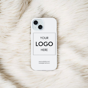 Geschäftslogo Weiß iPhone-Hülle iPhone 16 Hülle