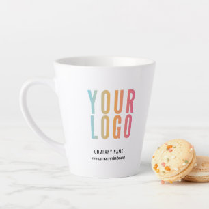 Geschäftslogo Werbeartikel Milchtasse
