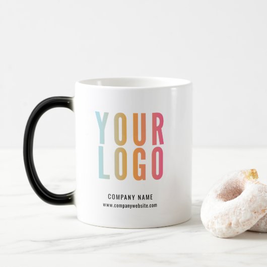 Geschäftslogo-Werbemittel Verwandlungstasse (Mit Donut)