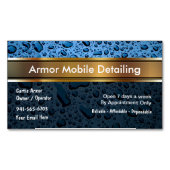 Geschäftsmagnete für Kraftfahrzeug-Mobilfunk Magnetische Visitenkarte (Vorderseite)