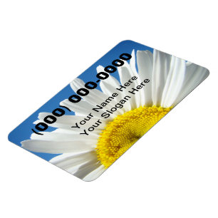 Geschäftsmagnete Telefonnummer Name Daisy Magnet