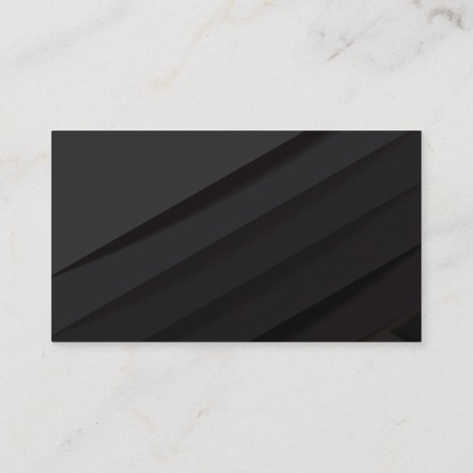 Geschäftsmann am Telefon | Unternehmen Visitenkarte (Rückseite)