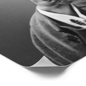 Geschäftsmann Drink Beer Poster (Ecke)