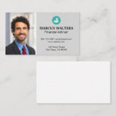 Geschäftsmann | Finance Logo Visitenkarte (Vorne/Hinten)