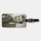 Geschäftsmann Gepäckanhänger (Vorderseite horizontal)