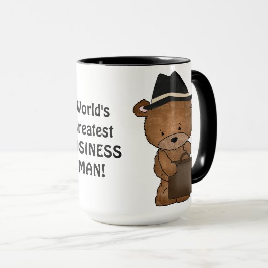 Geschäftsmann-Kaffee-Tasse der Welt bestste Tasse (VorderseiteRechts)